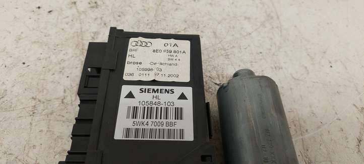 Audi A4 (2000 - 2006)  8E0959801A Механизм подъема окон задней двери