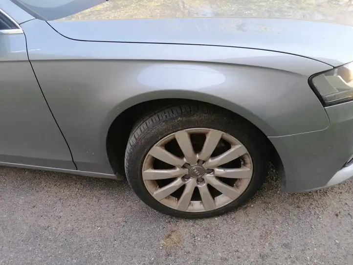 Audi A4 S4 B8 8K (2007 - 2011) LY7G Переднее крыло — фото 3