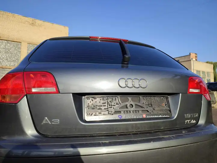 Audi A3/S3 8P (2004 - 2008) LX7Z Крышка багажника — фото 4