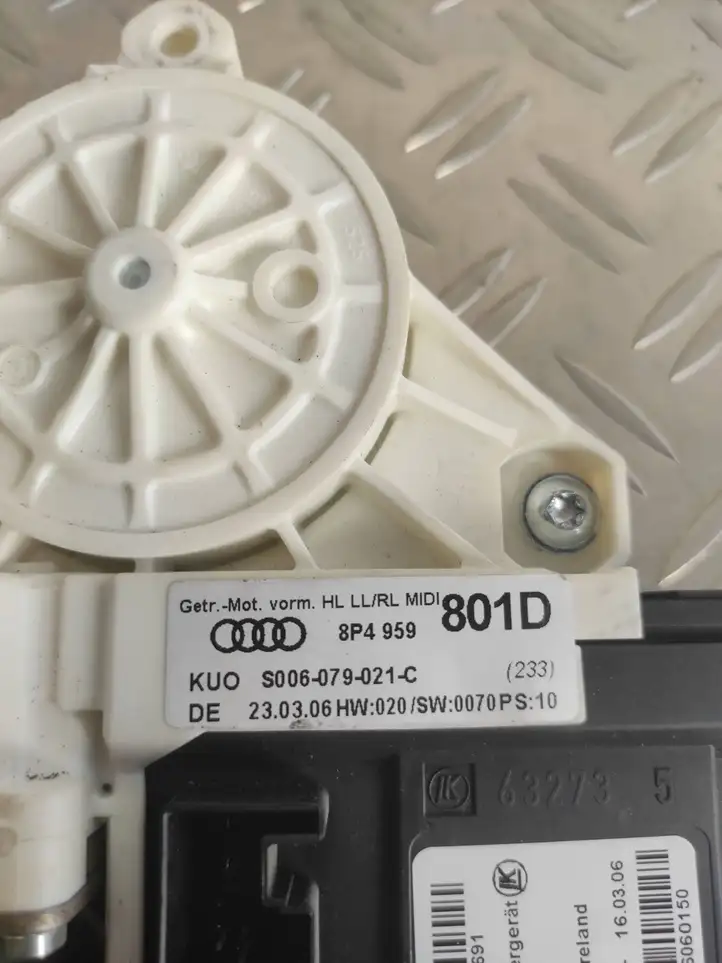 Audi A3/S3 8P (2004 - 2008) 8P4959801D Стеклоподъемник задней двери — фото 4