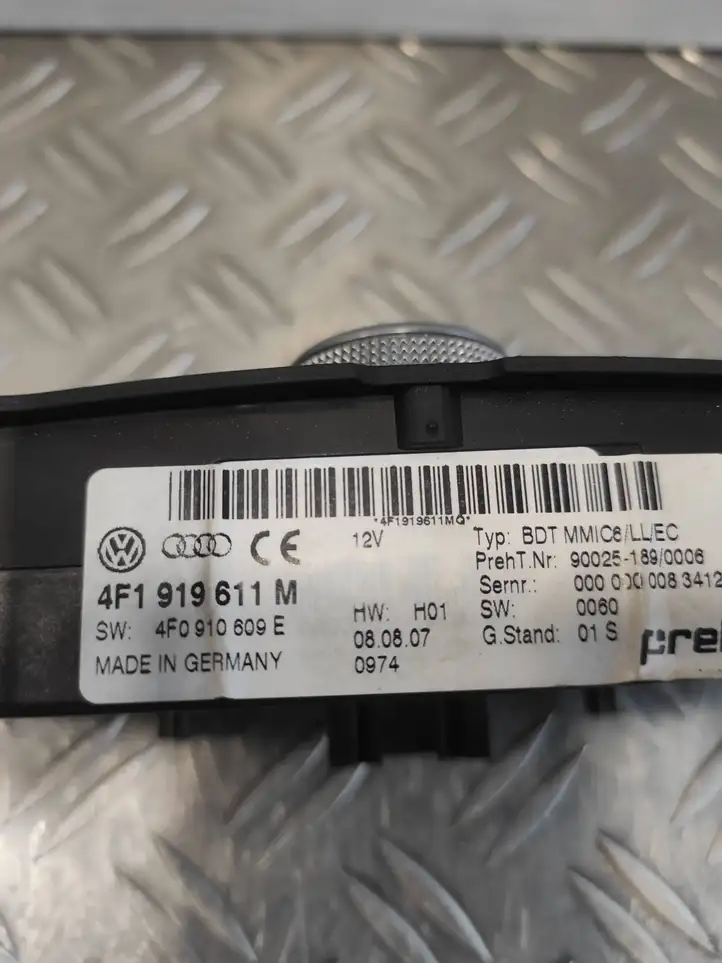 Audi A6 S6 C6 4F (2004 - 2008) 4F1919611M Мултифункционный включатель управления / ручка — фото 3