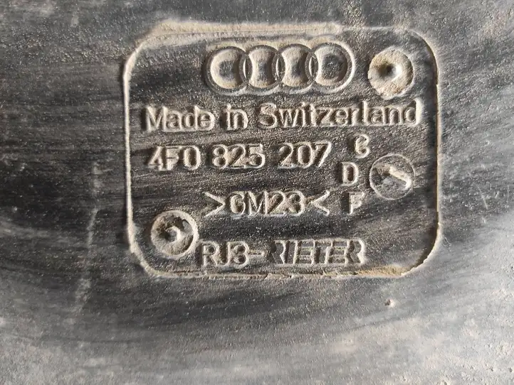 Audi A6 S6 C6 4F (2004 - 2008) 4F0825207C Боковая защита днища — фото 5