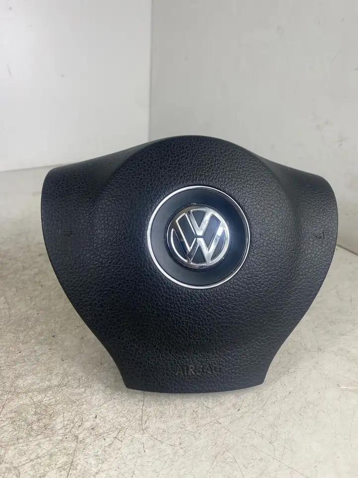 Volkswagen Golf Plus (2008 - 2014) 1KM880201C Подушка безопасности руля — фото 1
