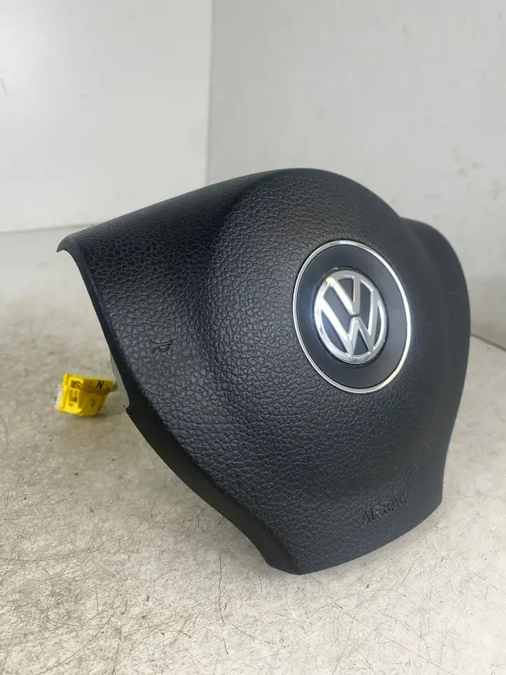 Volkswagen Golf Plus (2008 - 2014) 1KM880201C Подушка безопасности руля — фото 2