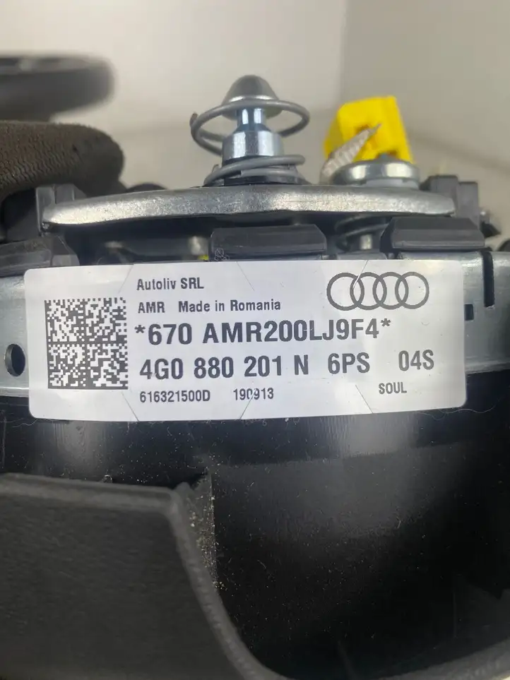 Audi A6 C7 (2011 - 2014) 4G0880201N Подушка безопасности руля — фото 7