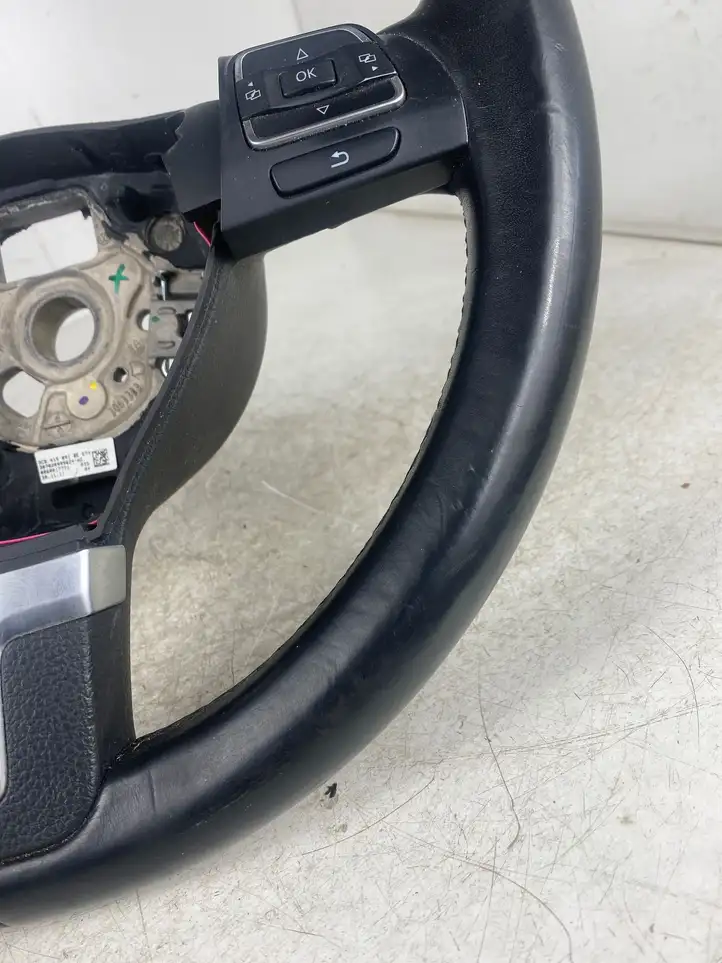 Volkswagen Golf VI (2009 - 2013) 3C8959538G Кнопки на рулевом колесе — фото 9