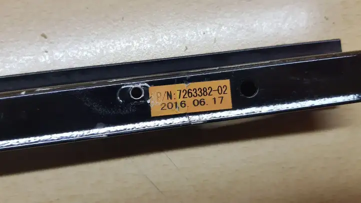 BMW 3 F30 F35 F31 (2012 - 2018) 7263382 Прочая отделка задней двери — фото 2