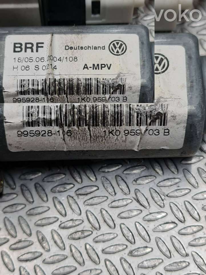 Volkswagen Touran I (2003 - 2010)  1K0959703B Механизм подъема окон задней двери