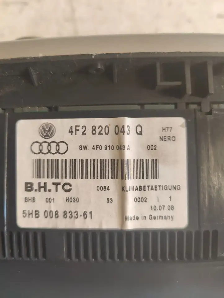 Audi A6 Allroad C6 (2006 - 2008) 4F2820043Q Блок управления климат-контролем — фото 6