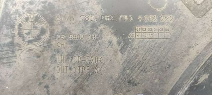 BMW 3 F30 F35 F31 (2012 - 2018)  57550913 Средняя защита дна