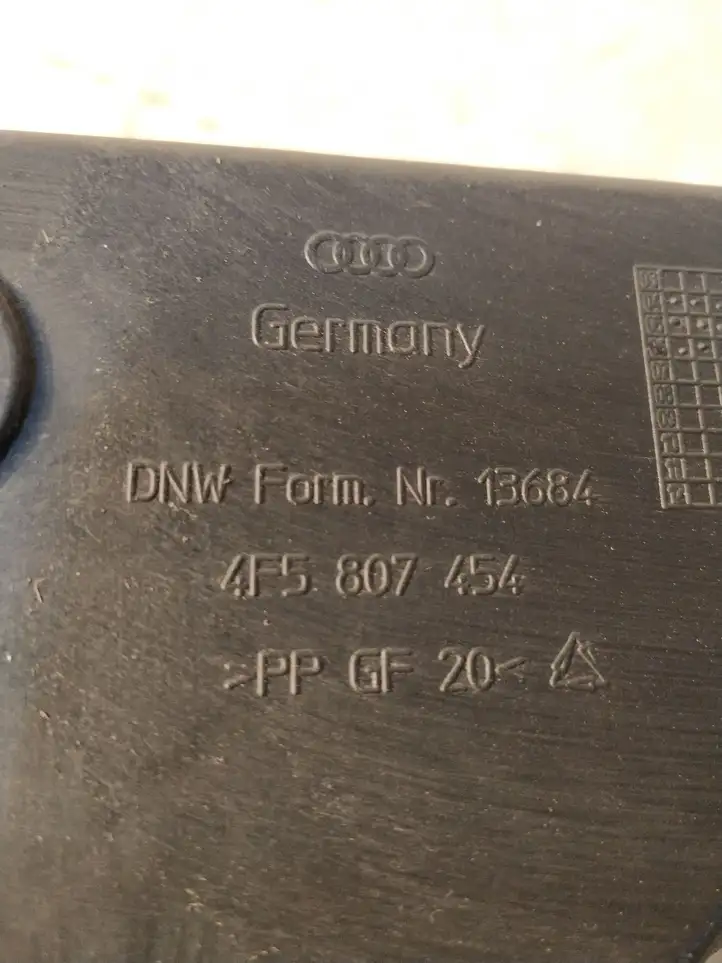 Audi A6 S6 C6 4F (2004 - 2008) 4F5807454 Кронштейн заднего бампера — фото 5