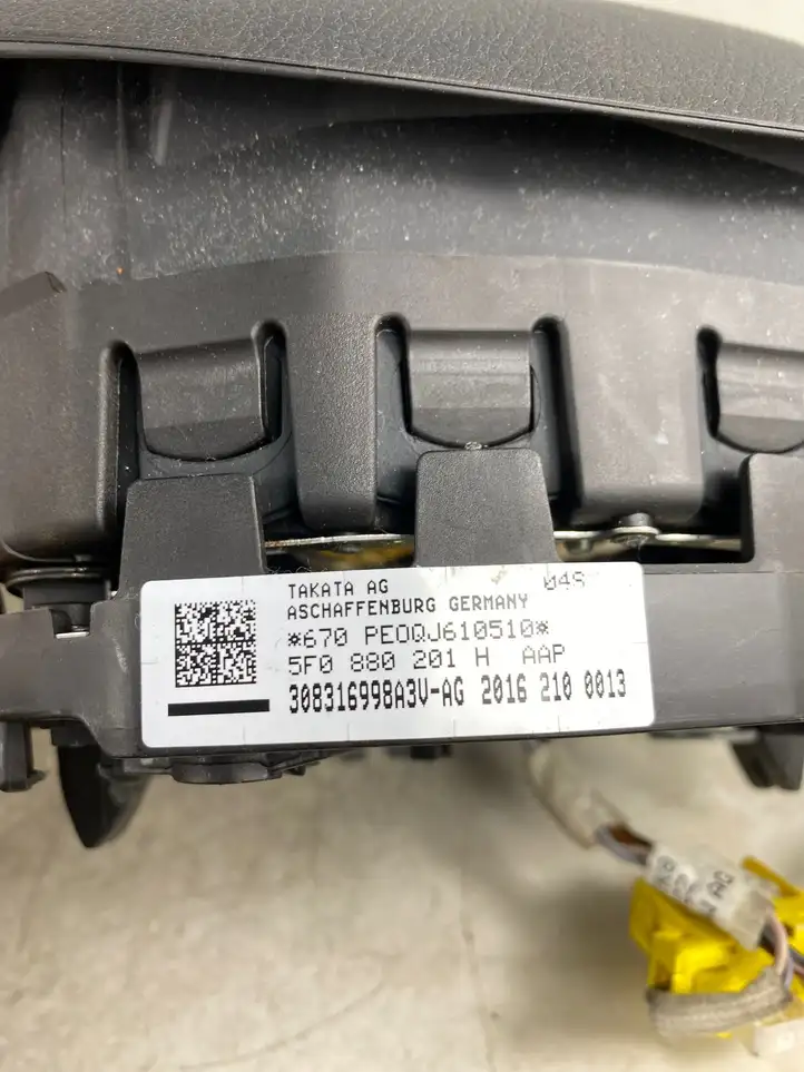 Seat Ateca (2016 - ) 5F0880201H Подушка безопасности руля — фото 6