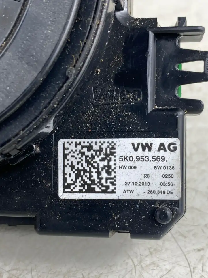 Skoda Yeti (5L) (2009 - 2012) 5K0953569 Контактное кольцо SRS — фото 6