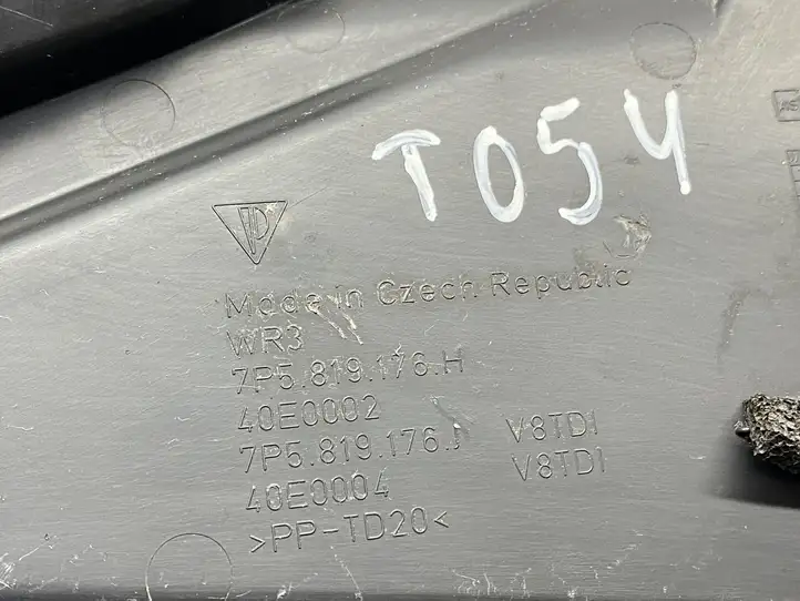 Porsche Cayenne (92A) (2011 - 2017) 7P5819176H Жабо стеклоочистителей — фото 8