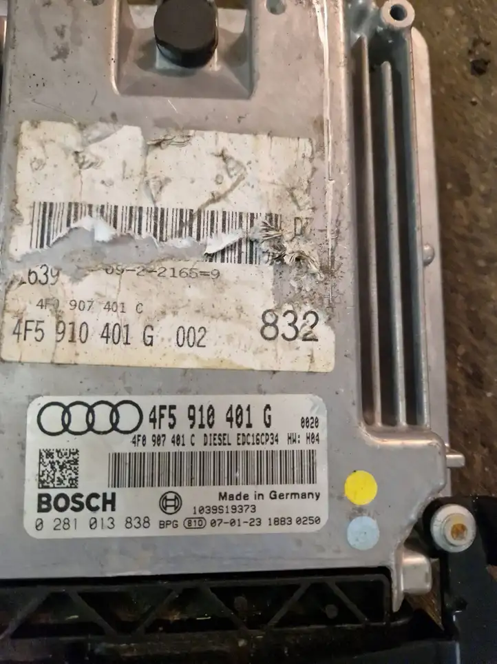 Audi A6 S6 C6 4F (2004 - 2008) 4F0907401C Блок управления двигателем (ЭБУ) — фото 4