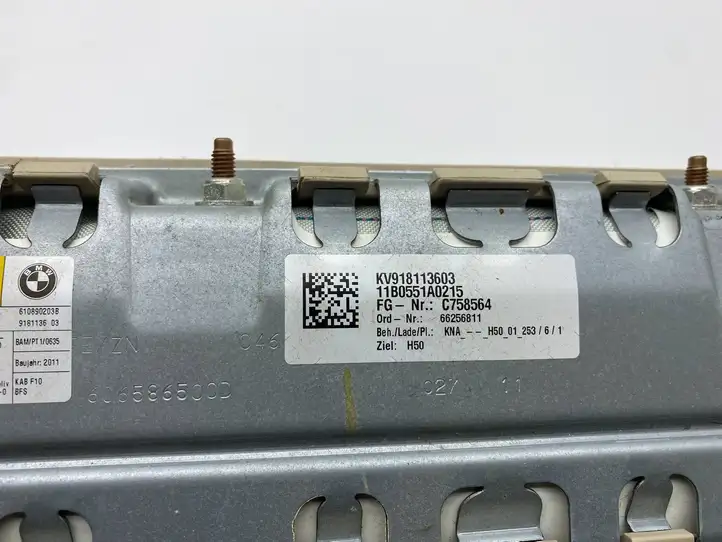 BMW 5 F10 F11 (2009 - 2016) KV918113603 Коленная подушка безопасности — фото 6