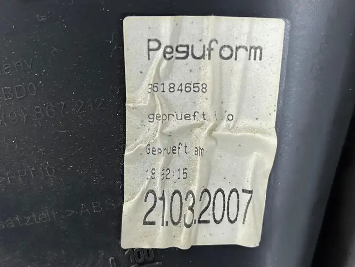 Volkswagen PASSAT B6 (2005 - 2010) 3C9867212DL Обшивка задней двери — фото 8