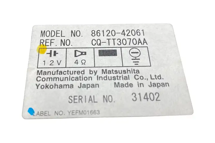 Toyota RAV 4 (XA20) (2000 - 2005) 8612042061 Магнитола / мультимедийная система — фото 7