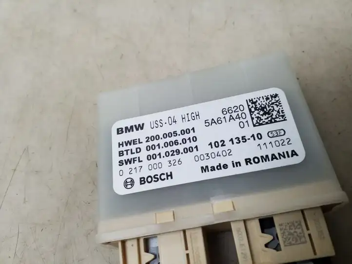 BMW 3 G20 G21 (2019 - ) 5A61A40 Блок управления парктрониками — фото 3