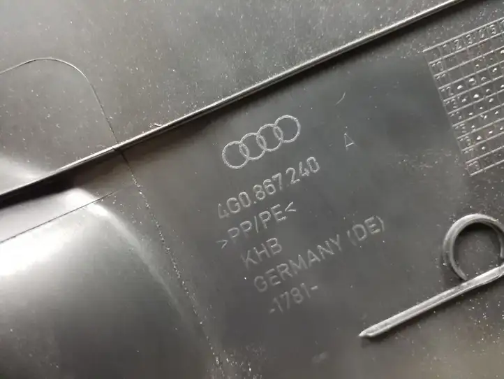Audi A6 C7 (2014 - 2018) 4G0867240 Нижняя обшивка стойки B — фото 4