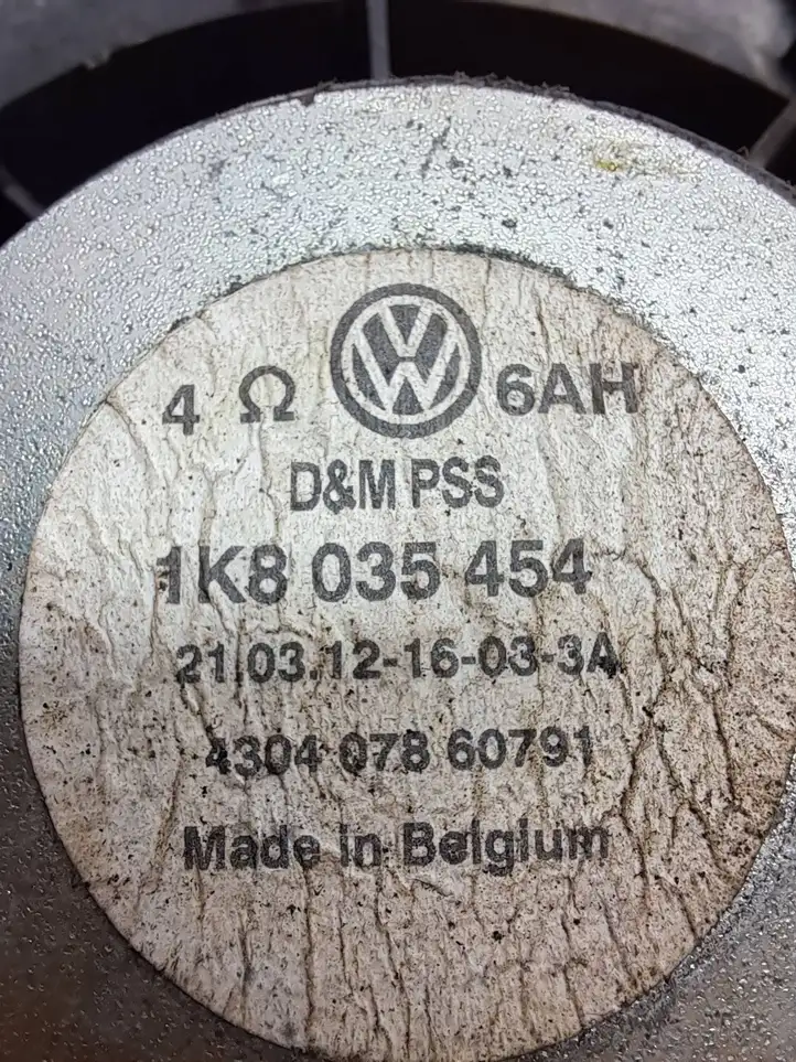 Volkswagen Golf VI (2009 - 2013) 1K8035454 Динамики передних дверей — фото 3