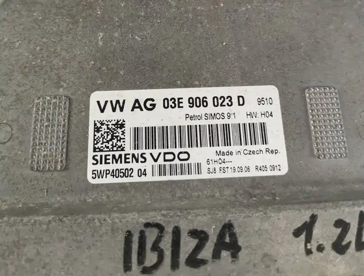 Seat Ibiza III (6L) (2002 - 2008) 03E906023D Блок управления зеркалами — фото 2