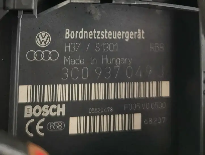 Volkswagen PASSAT B6 (2005 - 2010) 3C0937049J Модуль комфорта — фото 2