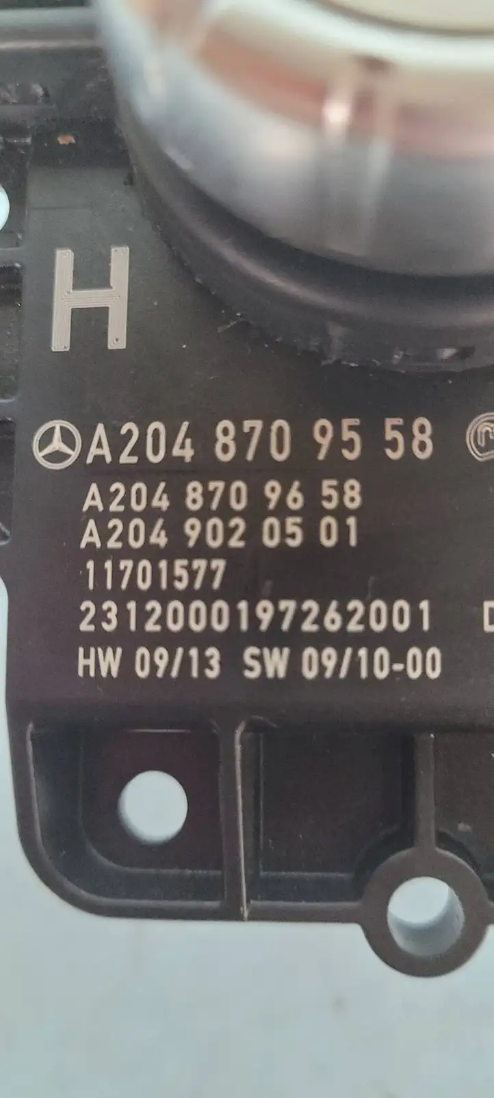 Mercedes-Benz C W204 (2007 - 2014) A2048709558 Мултифункционный включатель управления / ручка — фото 5