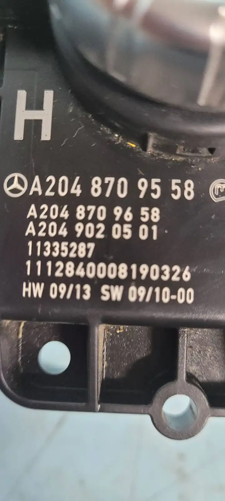 Mercedes-Benz C W204 (2007 - 2014) A2048709558 Мултифункционный включатель управления / ручка — фото 5