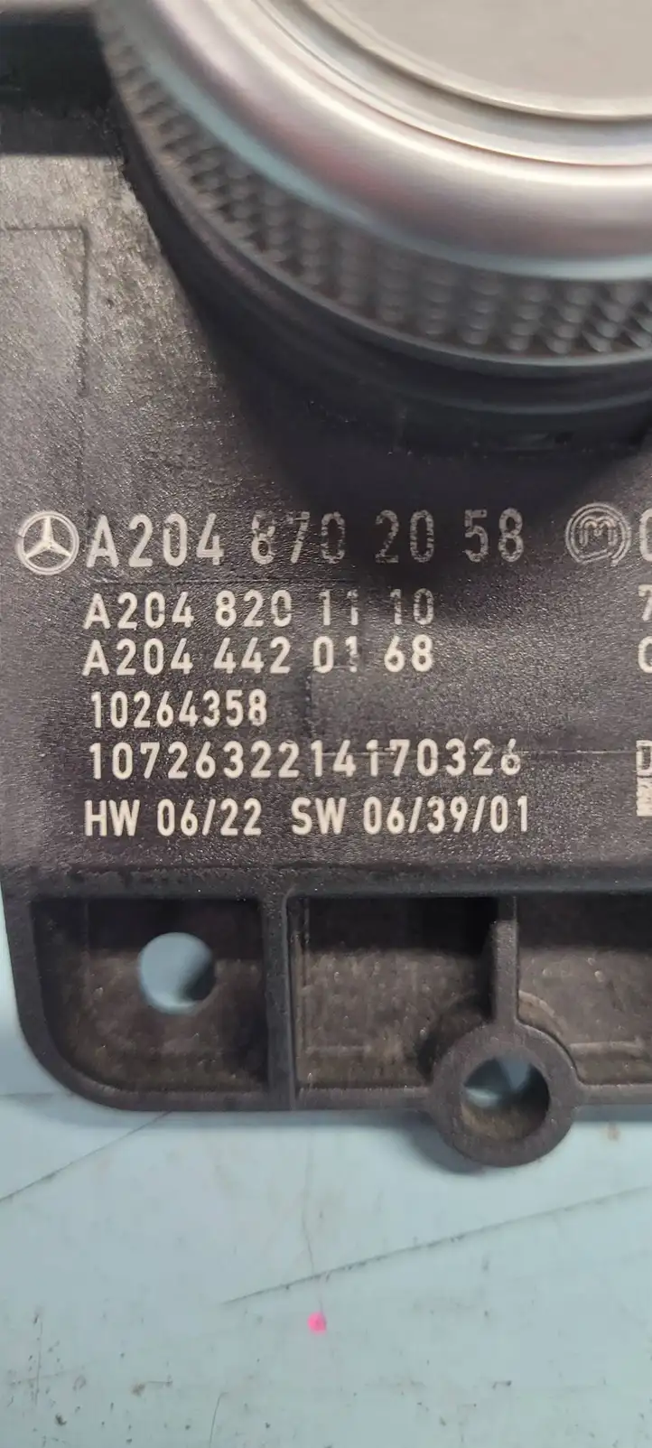 Mercedes-Benz C W204 (2007 - 2014) A2048702058 Мултифункционный включатель управления / ручка — фото 6