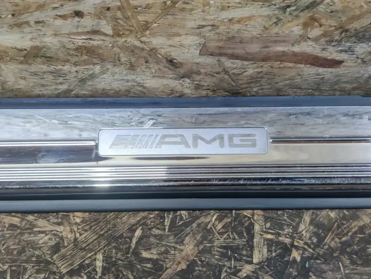 Mercedes-Benz CL C215 (2000 - 2006) A2156802435 Внутренняя отделка переднего порога — фото 2