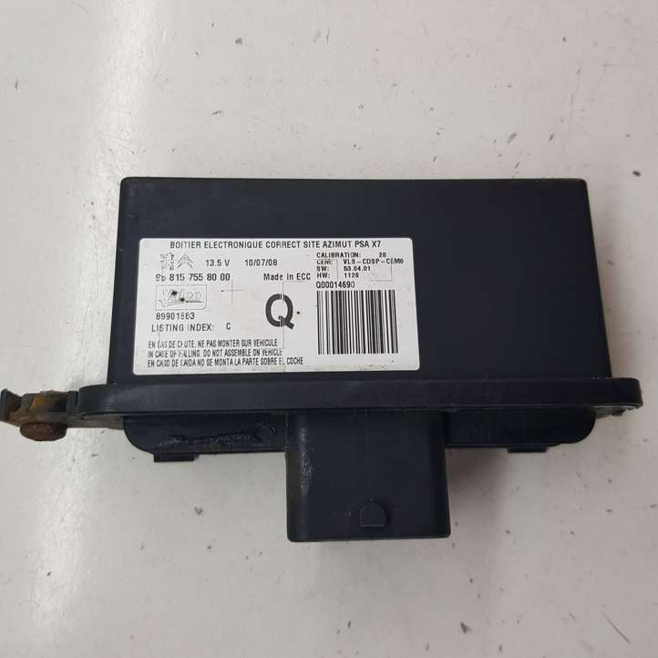 Citroen C5 (2008 - 2017)  968157558000 Деталь передней фары