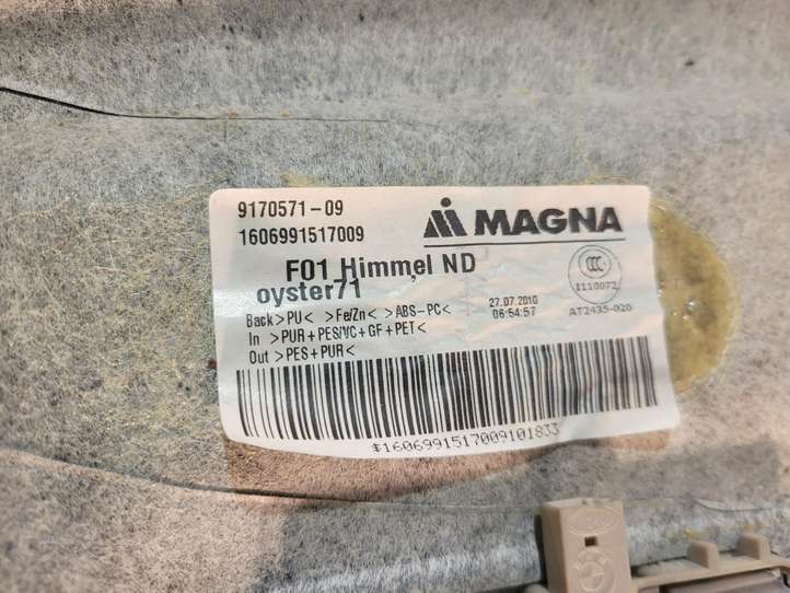 BMW 7 F01 F02 F03 F04 (2008 - 2016)  9170571 Комплект потолка