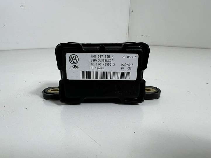 Volkswagen Golf Plus (2004 - 2008)  7H0907655A Датчик ESP (системы стабильности) (датчик курсовой устойчивости))