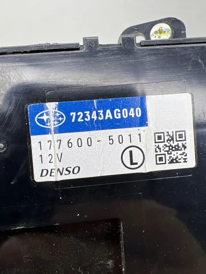 Subaru Legacy (2003 - 2009) 72343AG040 Блок управления кондиционером — фото 2