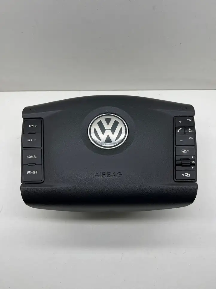 Volkswagen Touareg I (2002 - 2010) 088972 Подушка безопасности руля — фото 1