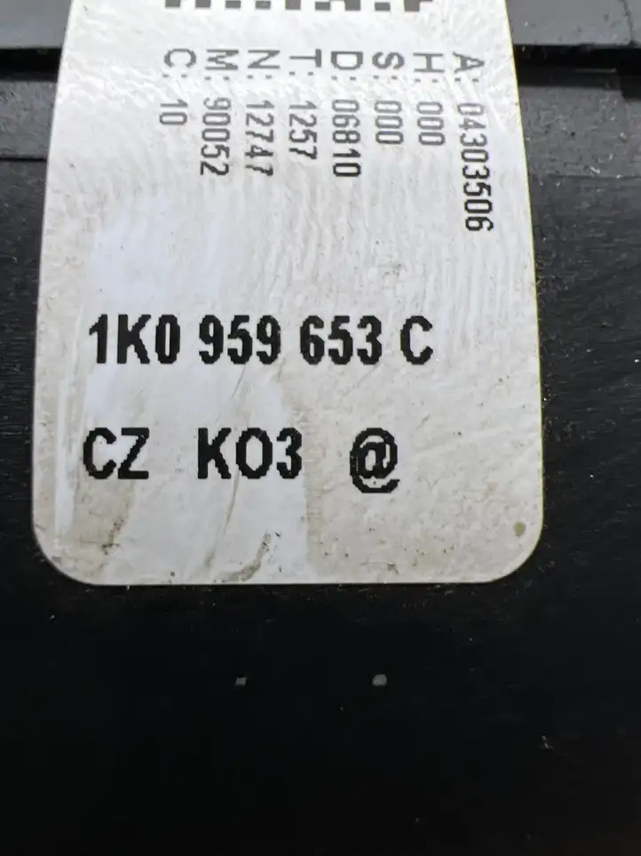 Volkswagen Golf V (2003 - 2009) 1K0959653C Контактное кольцо SRS — фото 1