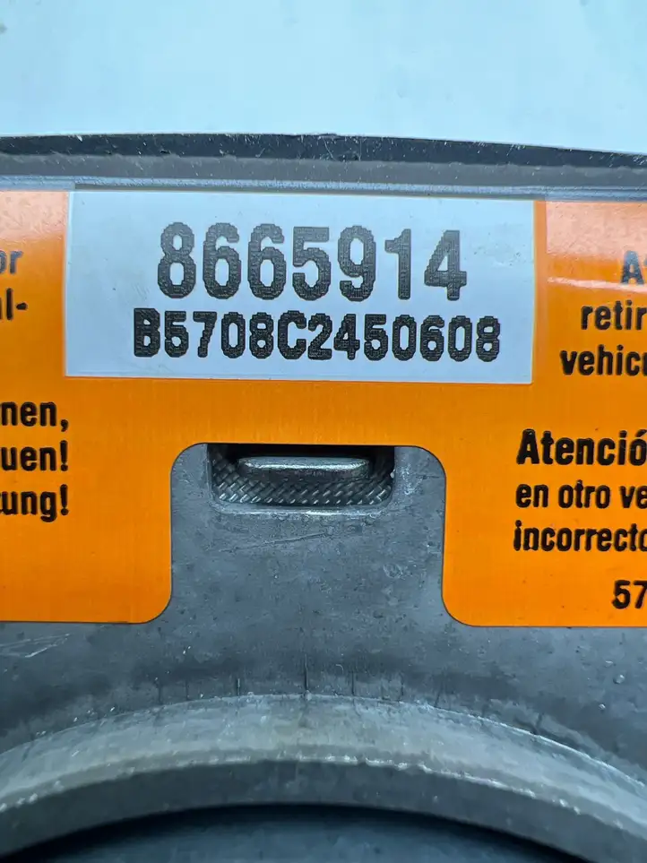 Volvo S60 (2000 - 2004) 8665914 Подушка безопасности руля — фото 2