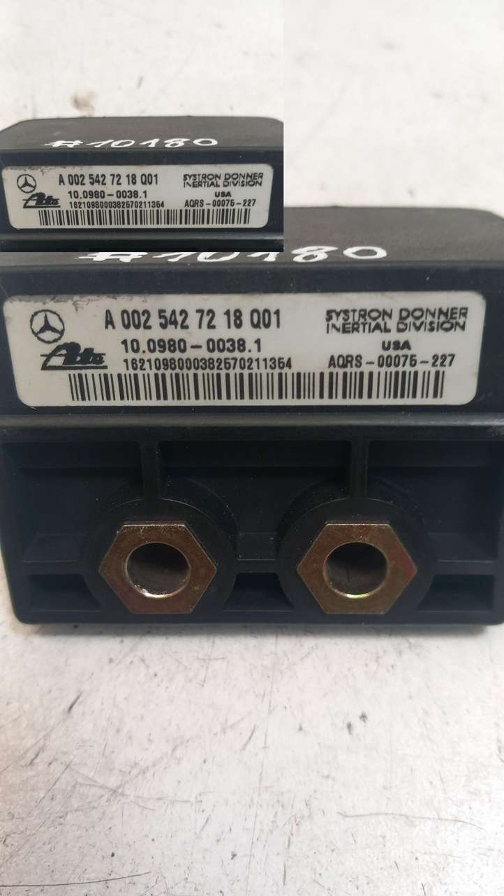 Mercedes-Benz C W203 (2000 - 2007)  A0025427218 Датчик ESP (системы стабильности) (датчик курсовой устойчивости))