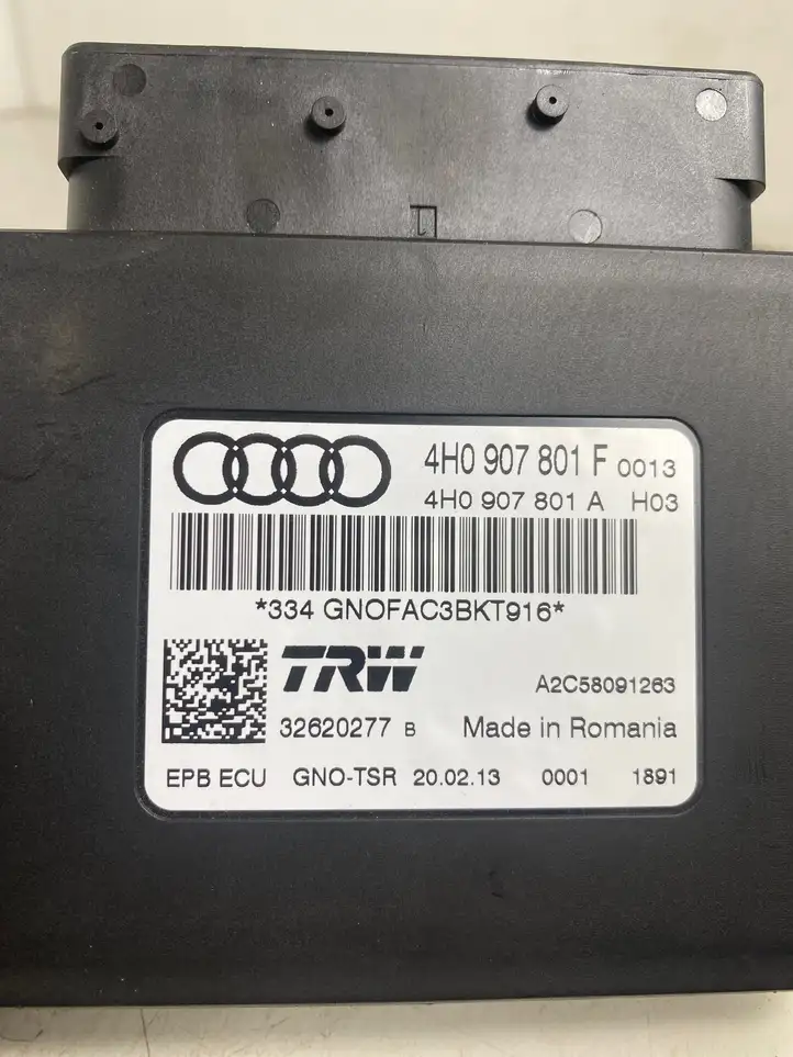 Audi A6 C7 (2011 - 2014) 4H0907801F Блок управления тормозной системой — фото 4