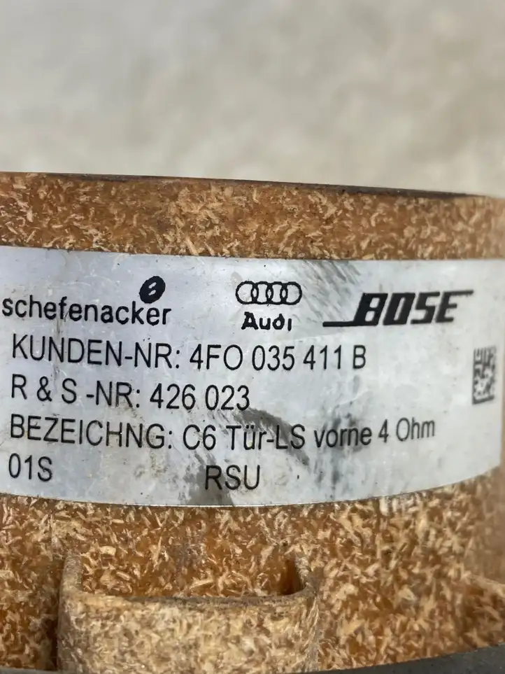 Audi A6 S6 C6 4F (2008 - 2011) 4F0035411B Динамики передних дверей — фото 4