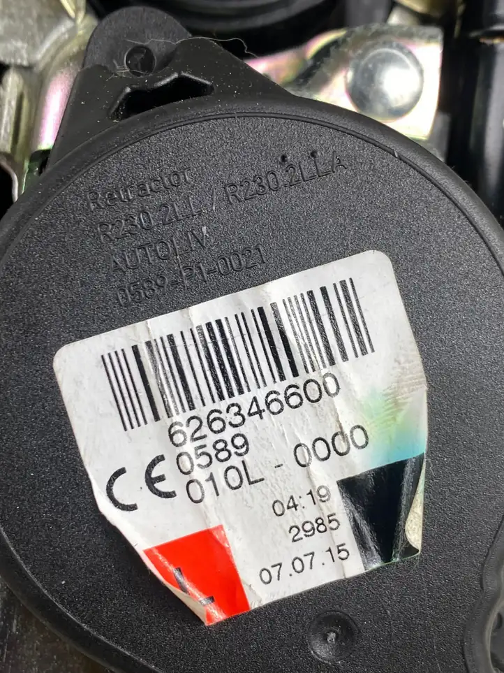 Volkswagen PASSAT B8 (2015 - ) 626346600 Передний ремень безопасности — фото 7