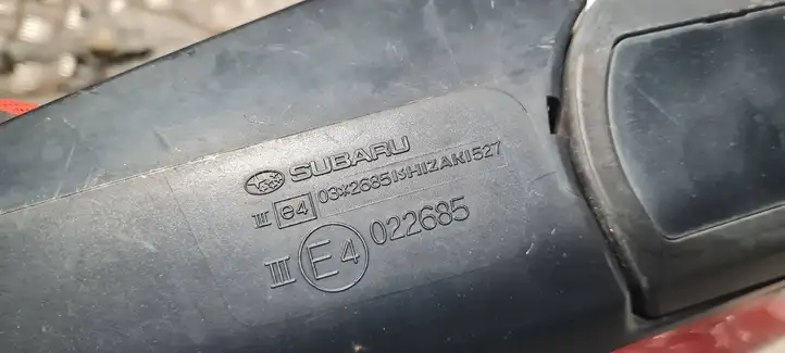 Subaru Impreza III (2008 - 2012) E4022685 Боковое зеркало с электроприводом — фото 6