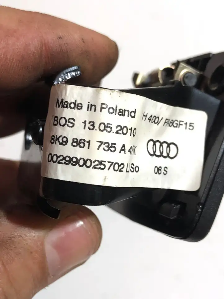 Audi Q5 SQ5 (2008 - 2012) 8K9861735A Держатель крепления сетки (в потолке) — фото 3