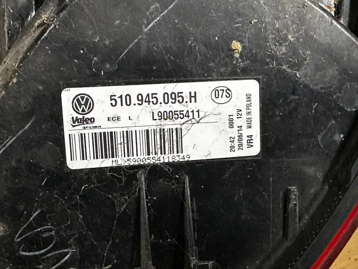 Volkswagen Golf Sportsvan (2014 - 2017) 510945095H Задний фонарь в кузове — фото 5