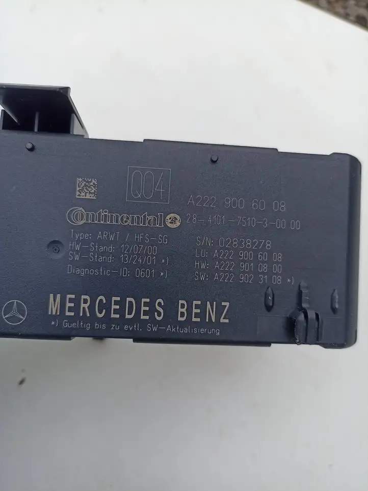 Mercedes-Benz C W205 (2014 - 2021) A2229006008 Блок управления крышкой багажника — фото 3