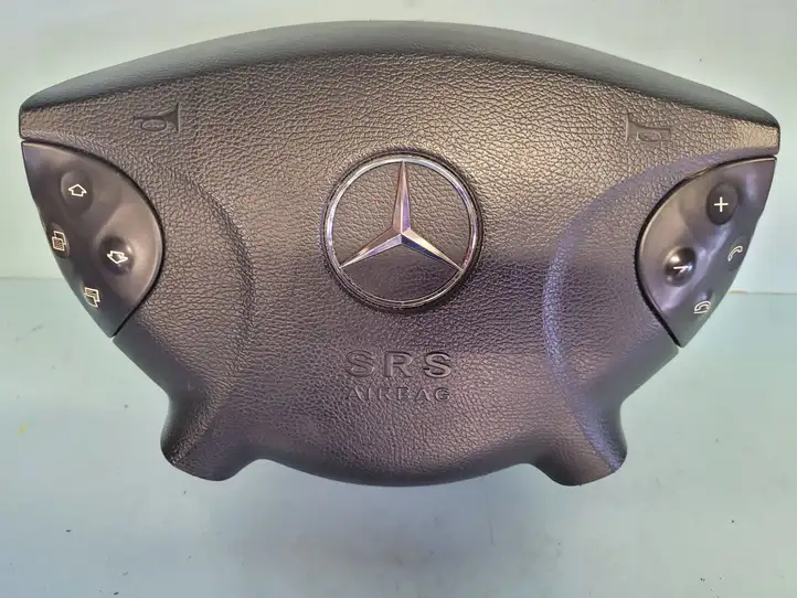 Mercedes-Benz E W211 (2002 - 2009) Подушка безопасности руля — фото 1