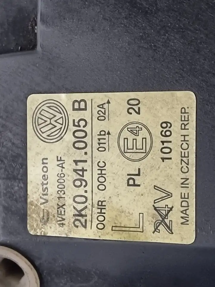 Volkswagen Caddy (2004 - 2010) 2K0941005B Передняя фара — фото 2