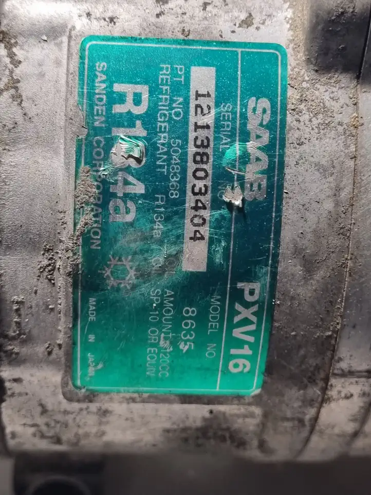 Saab 9-5 (1998 - 2005) 5048368 Компрессор (насос) кондиционера воздуха — фото 5