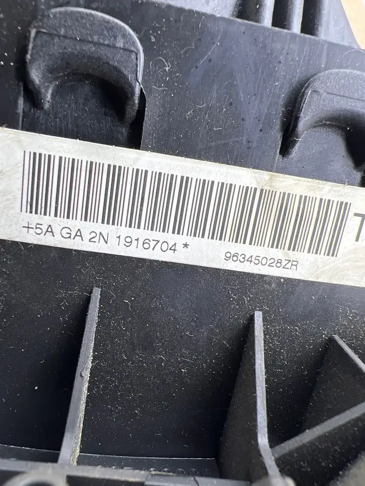 Peugeot 307 (2005 - 2008) 96345028ZR Подушка безопасности руля — фото 2